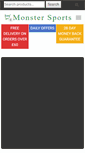 Mobile Screenshot of monster-sports.com
